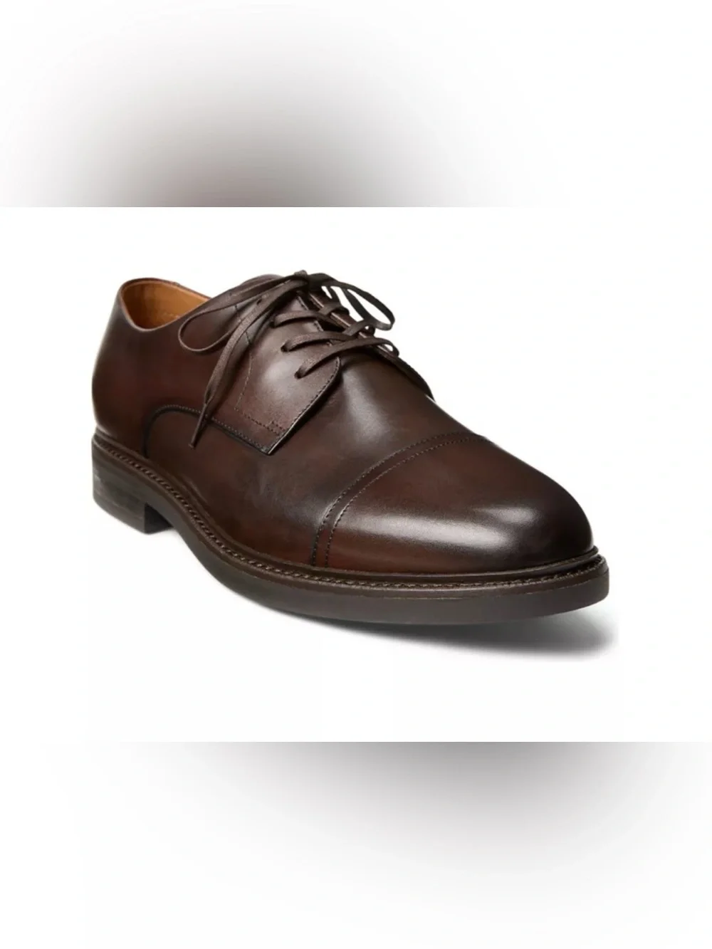 Polo Ralph Lauren Asher Captoe Oxford Polo: Brown Size 9